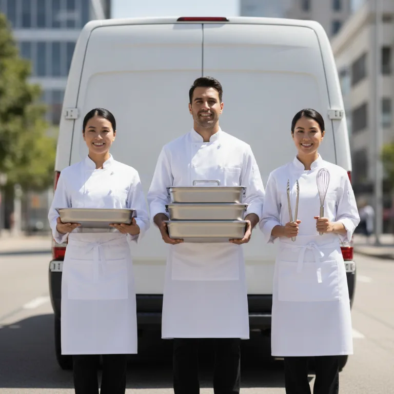 Corporate Catering team in Newcastle under Lyme